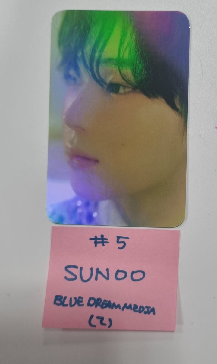 Enhypen "Orange Blood" 5th mini - Blue Drea Media Pre-Order Benefit Hologram Photocard [23.11.24] - HALLYUSUPERSTORE