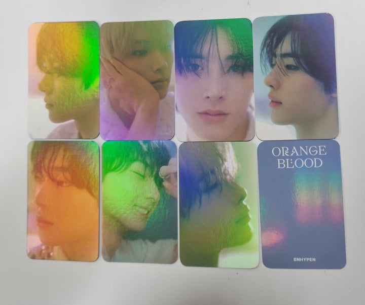 Enhypen "Orange Blood" 5th mini - Blue Drea Media Pre-Order Benefit Hologram Photocard [23.11.24] - HALLYUSUPERSTORE