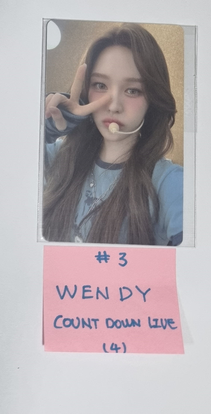 Red Velvet  "Chill Kill" - Count Down Live Event Photocard [23.11.24] - HALLYUSUPERSTORE