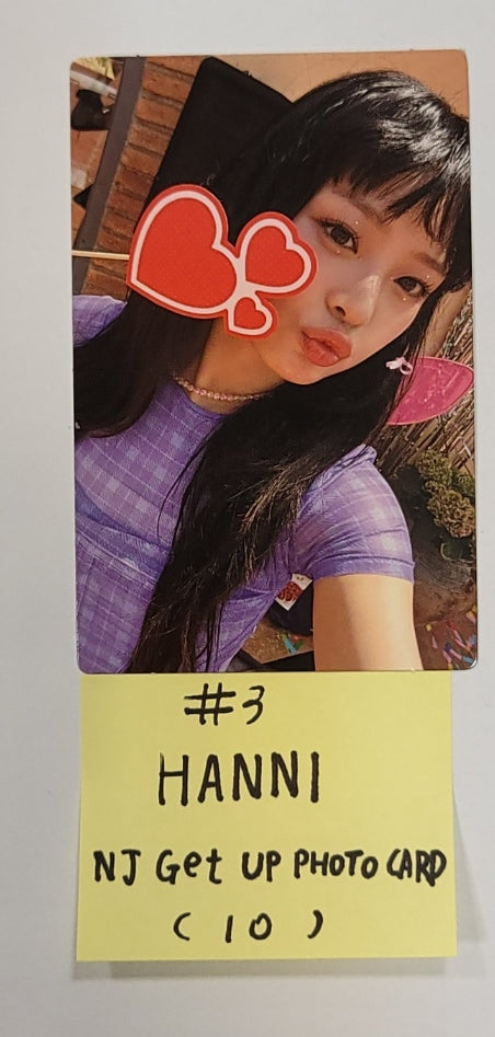 NEW JEANS "Hang out with NewJeans X LINE FRIENDS" - Official MD NJ Get UP Photocard [23.11.24] - HALLYUSUPERSTORE