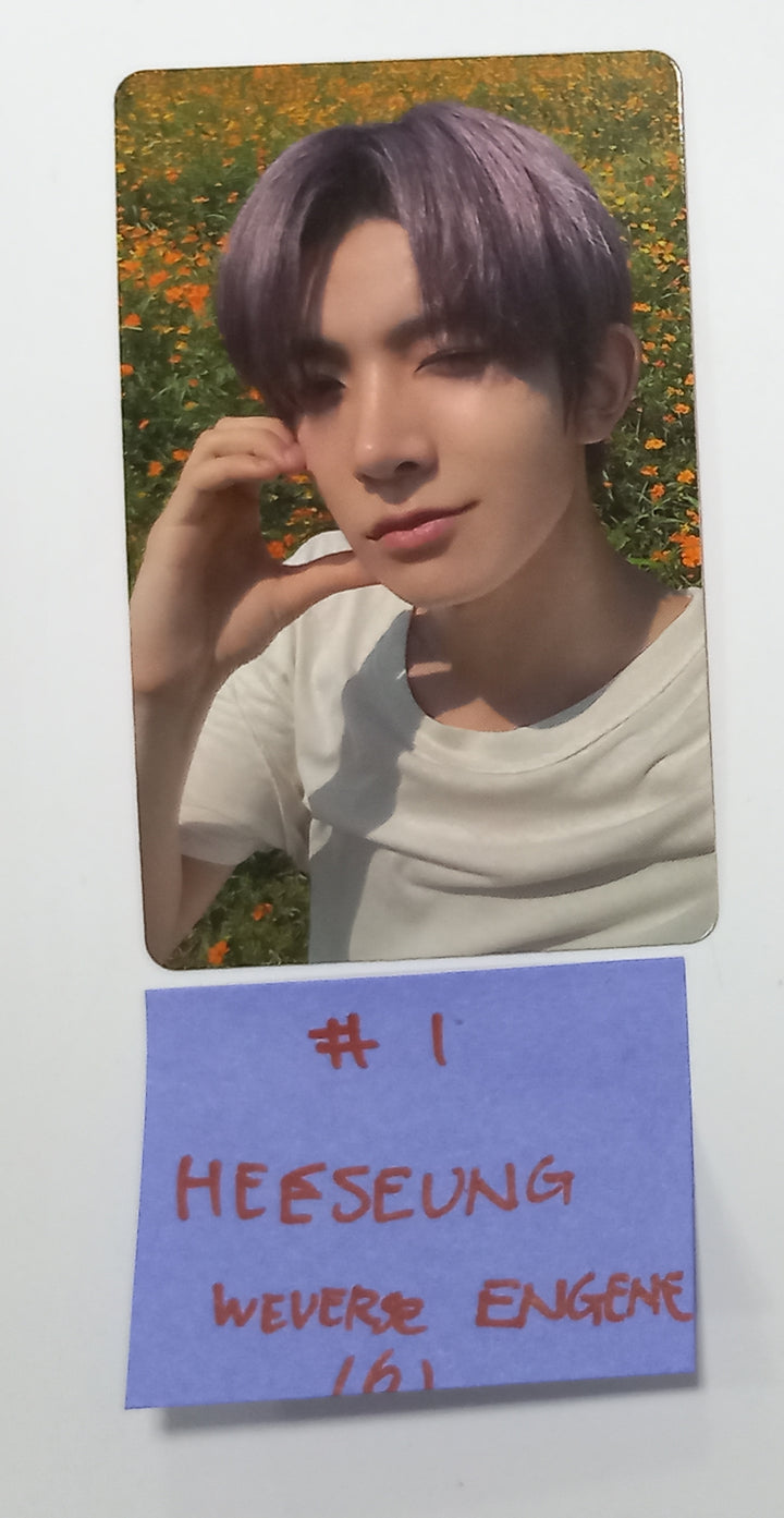 Enhypen  "Orange Blood" 5th Mini - Weverse Shop Come Back Live Event Photocard [ENGENE Ver.] [23.11.29] - HALLYUSUPERSTORE
