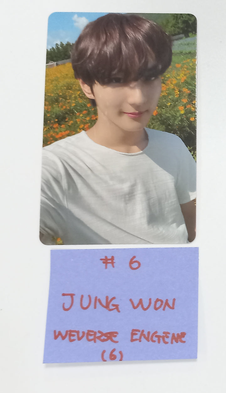 Enhypen  "Orange Blood" 5th Mini - Weverse Shop Come Back Live Event Photocard [ENGENE Ver.] [23.11.29] - HALLYUSUPERSTORE