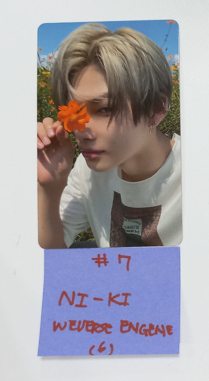 Enhypen  "Orange Blood" 5th Mini - Weverse Shop Come Back Live Event Photocard [ENGENE Ver.] [23.11.29] - HALLYUSUPERSTORE