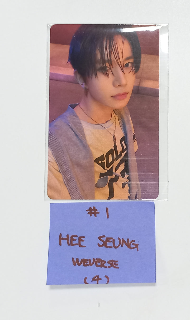 Enhypen  "Orange Blood" 5th Mini - Weverse Shop Come Back Live Event Photocard [23.11.29] - HALLYUSUPERSTORE