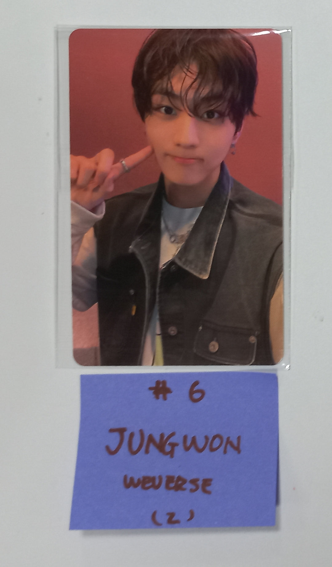 Enhypen  "Orange Blood" 5th Mini - Weverse Shop Come Back Live Event Photocard [23.11.29] - HALLYUSUPERSTORE