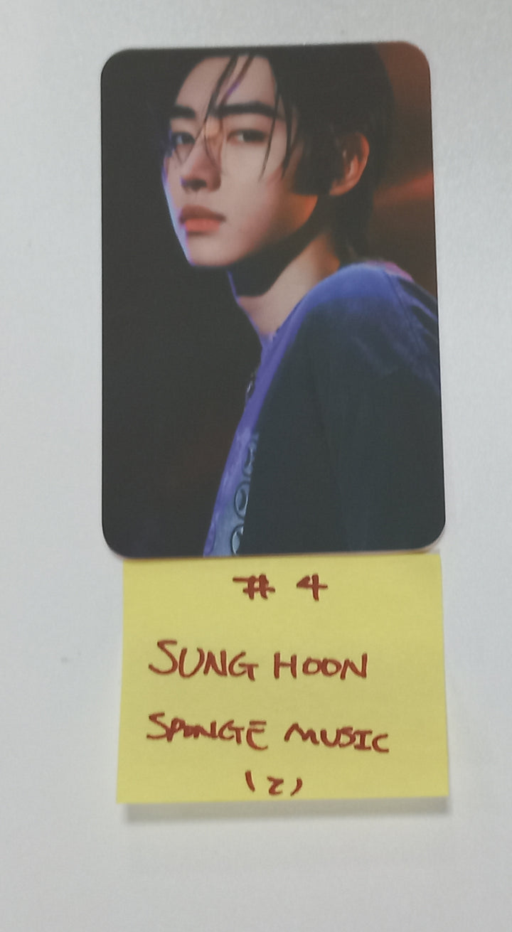Enhypen  "Orange Blood" 5th Mini - Sponge Music Pre-Order Benefit Photocard Round 2 [23.11.29] - HALLYUSUPERSTORE