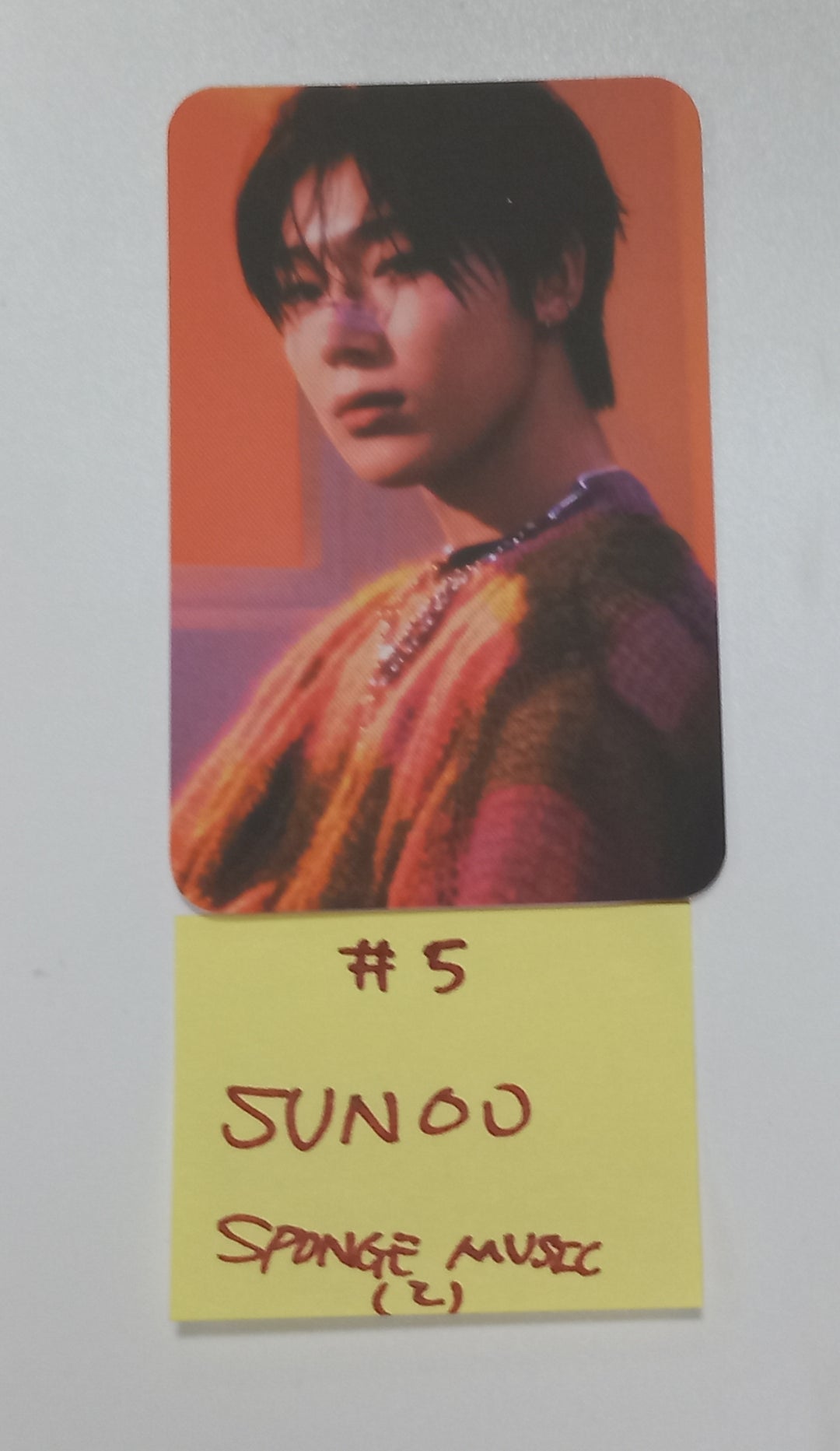 Enhypen  "Orange Blood" 5th Mini - Sponge Music Pre-Order Benefit Photocard Round 2 [23.11.29] - HALLYUSUPERSTORE
