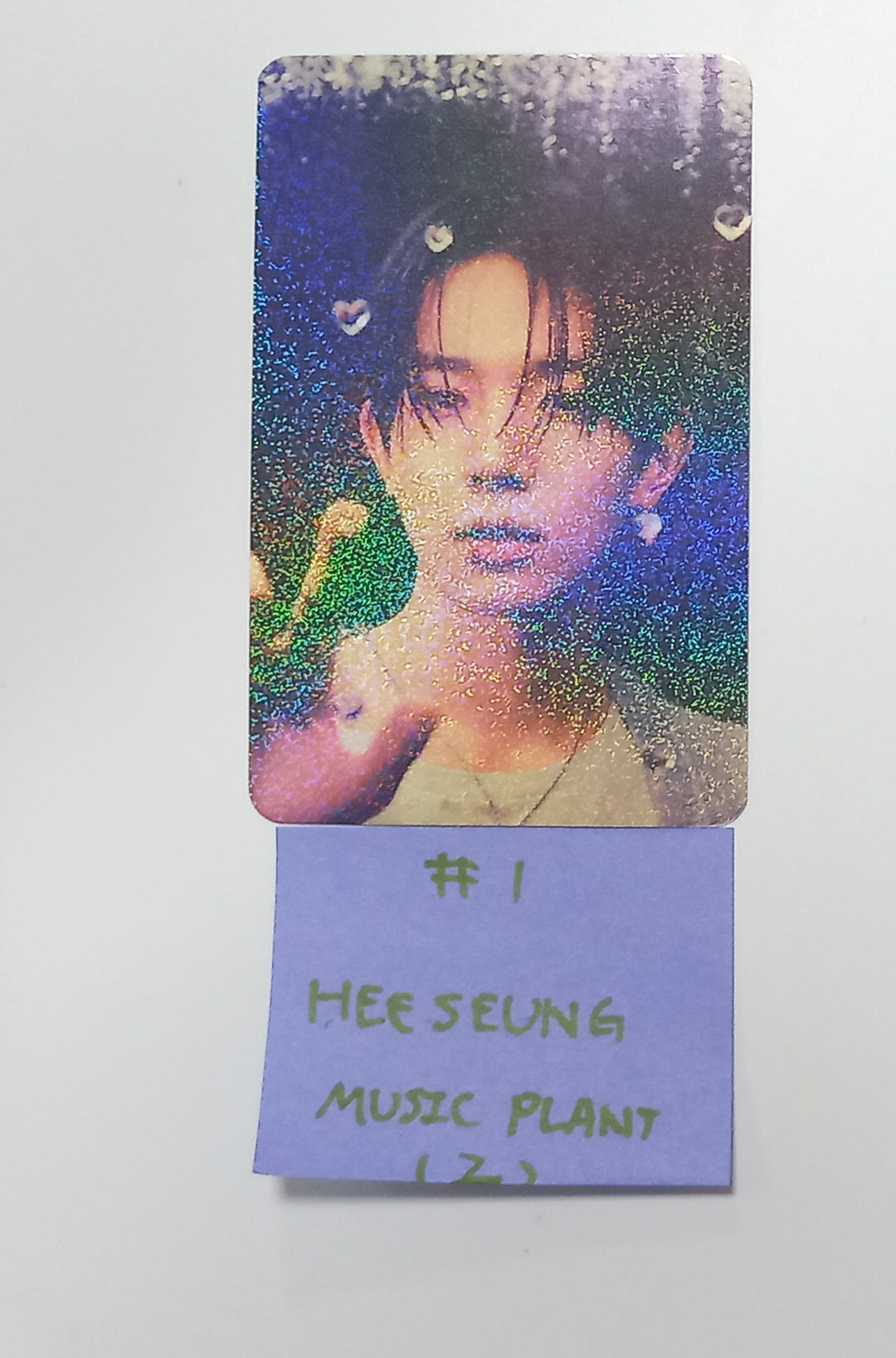 Enhypen  "Orange Blood" 5th Mini - Music Plant Pre-Order Benefit Glitter Photocard [23.11.29] - HALLYUSUPERSTORE