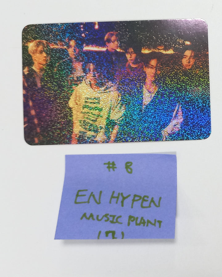 Enhypen  "Orange Blood" 5th Mini - Music Plant Pre-Order Benefit Glitter Photocard [23.11.29] - HALLYUSUPERSTORE