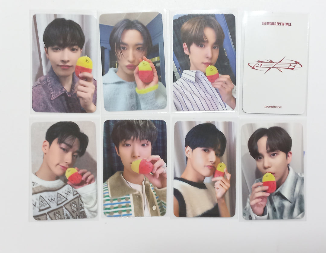 ATEEZ "THE WORLD EP.FIN : WILL" - Pop-Up Exhibition &amp; Store Soundwave Special Lucky Gift Event Photocard [Digipack Ver.] [23.11.29] - HALLYUSUPERSTORE