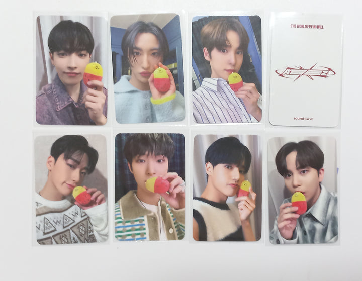 ATEEZ "THE WORLD EP.FIN : WILL" - Pop-Up Exhibition &amp; Store Soundwave Special Lucky Gift Event Photocard [Digipack Ver.] [23.11.29] - HALLYUSUPERSTORE