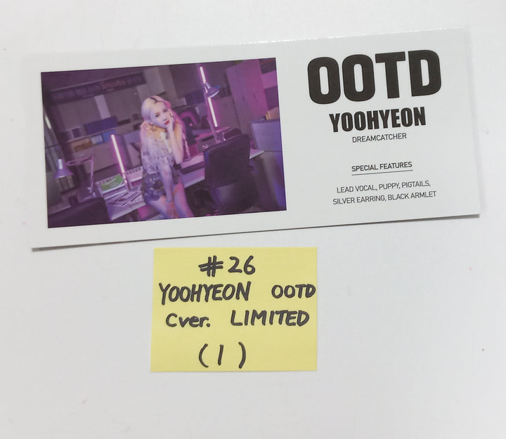 Dreamcatcher "VillainS" - Official Photocard, Poster Set (5EA) [Limited C Ver.] [23.11.29] - HALLYUSUPERSTORE