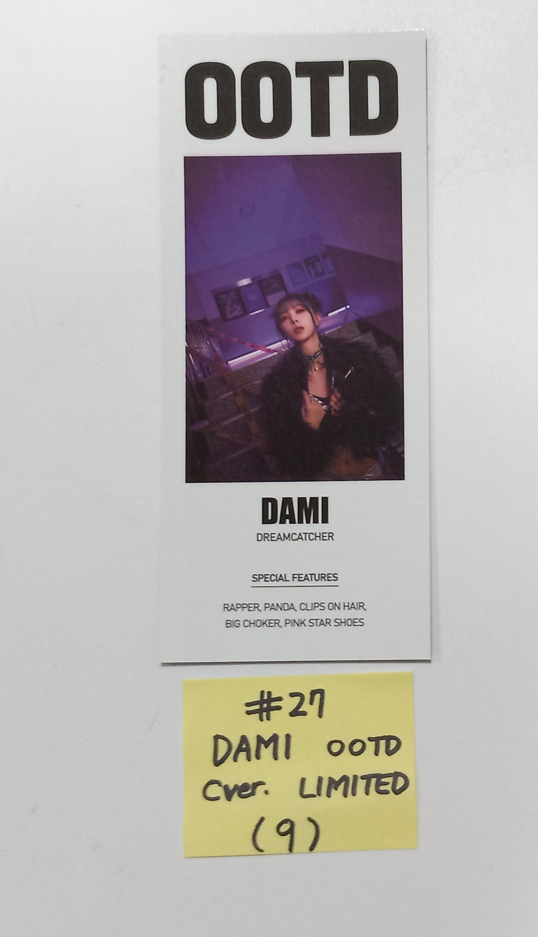 Dreamcatcher "VillainS" - Official Photocard, Poster Set (5EA) [Limited C Ver.] [23.11.29] - HALLYUSUPERSTORE
