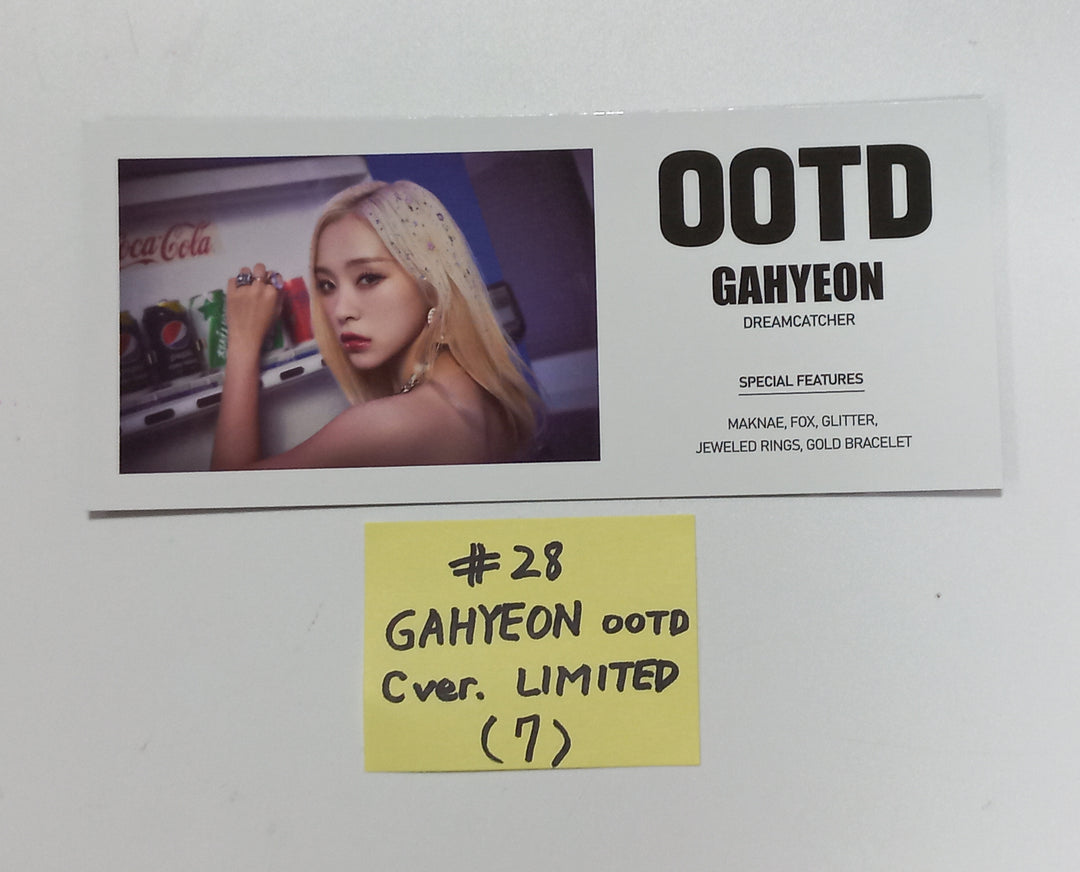 Dreamcatcher "VillainS" - Official Photocard, Poster Set (5EA) [Limited C Ver.] [23.11.29] - HALLYUSUPERSTORE