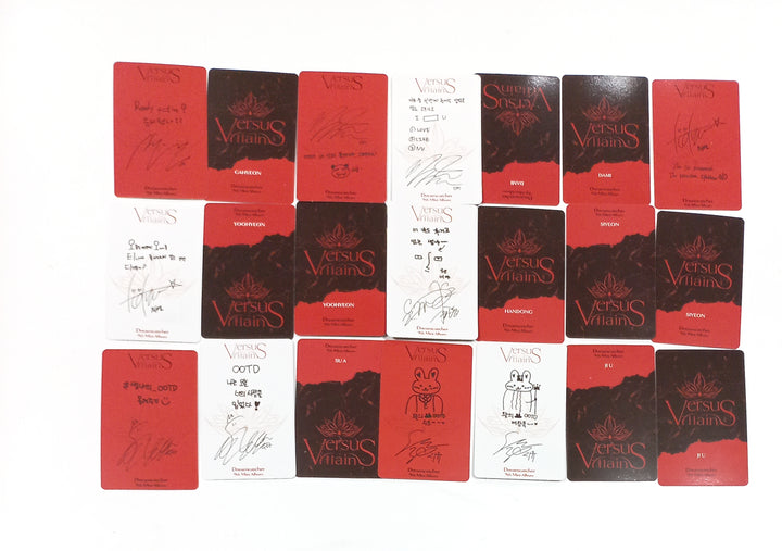 Dreamcatcher "VillainS" - Official Photocard, Poster Set (5EA) [Limited C Ver.] [23.11.29] - HALLYUSUPERSTORE