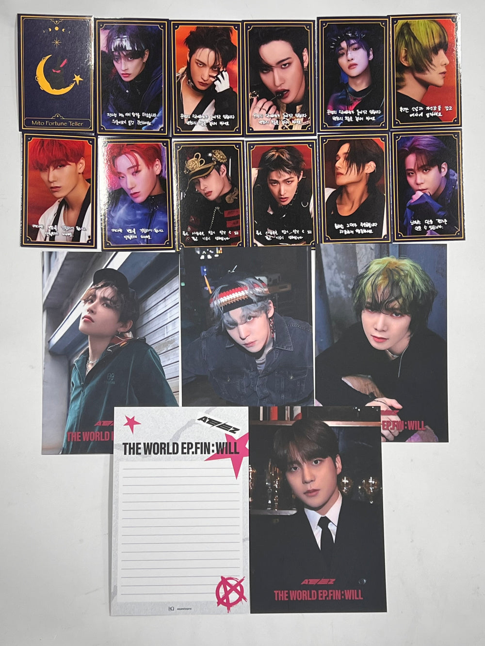 ATEEZ "THE WORLD EP.FIN : WILL" - Soundwave Pop-UP Store Event Photocard, Drink Postcard [23.12.06] - HALLYUSUPERSTORE