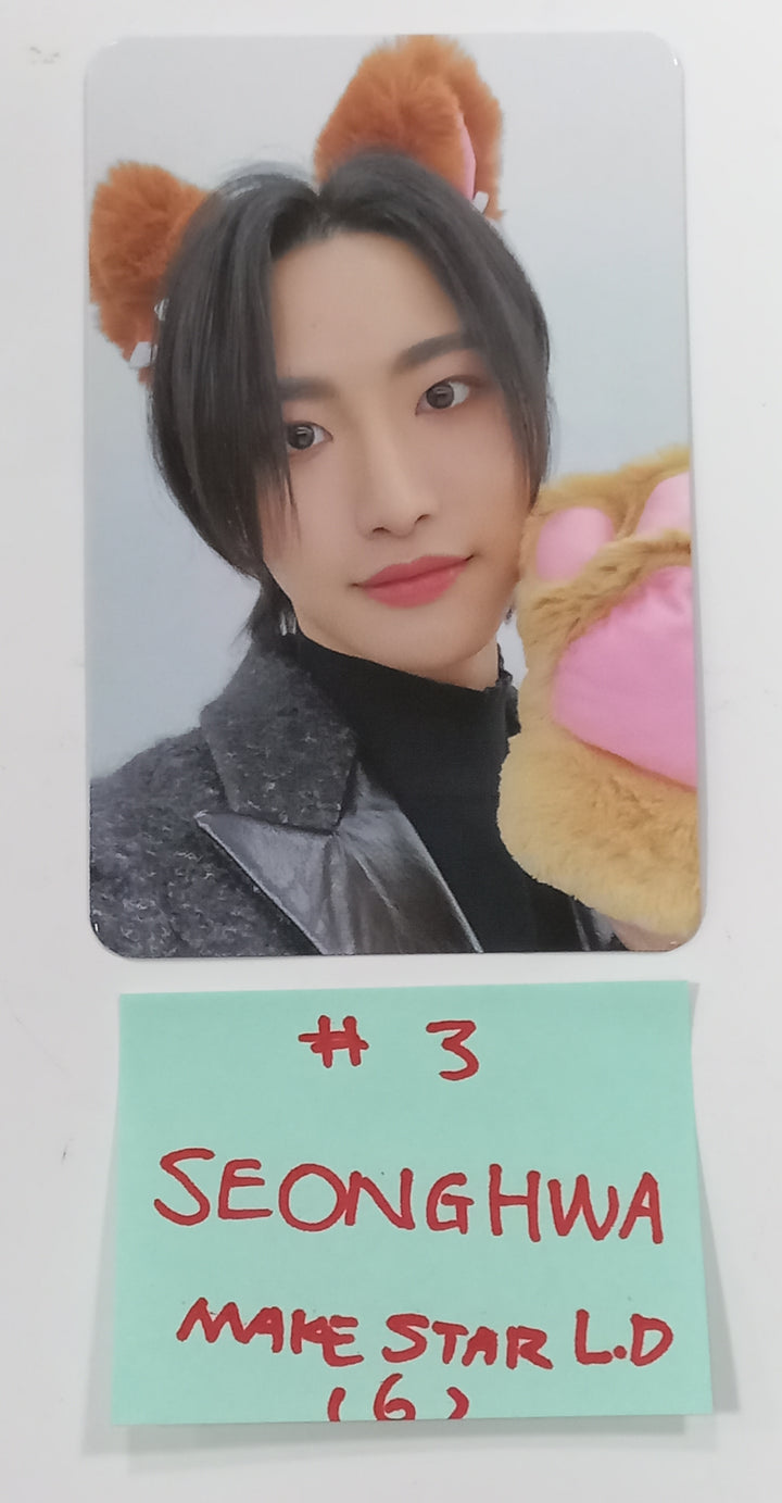 ATEEZ "THE WORLD EP.FIN : WILL" - Makestar Lucky Draw Event Photocard [23.12.06] - HALLYUSUPERSTORE