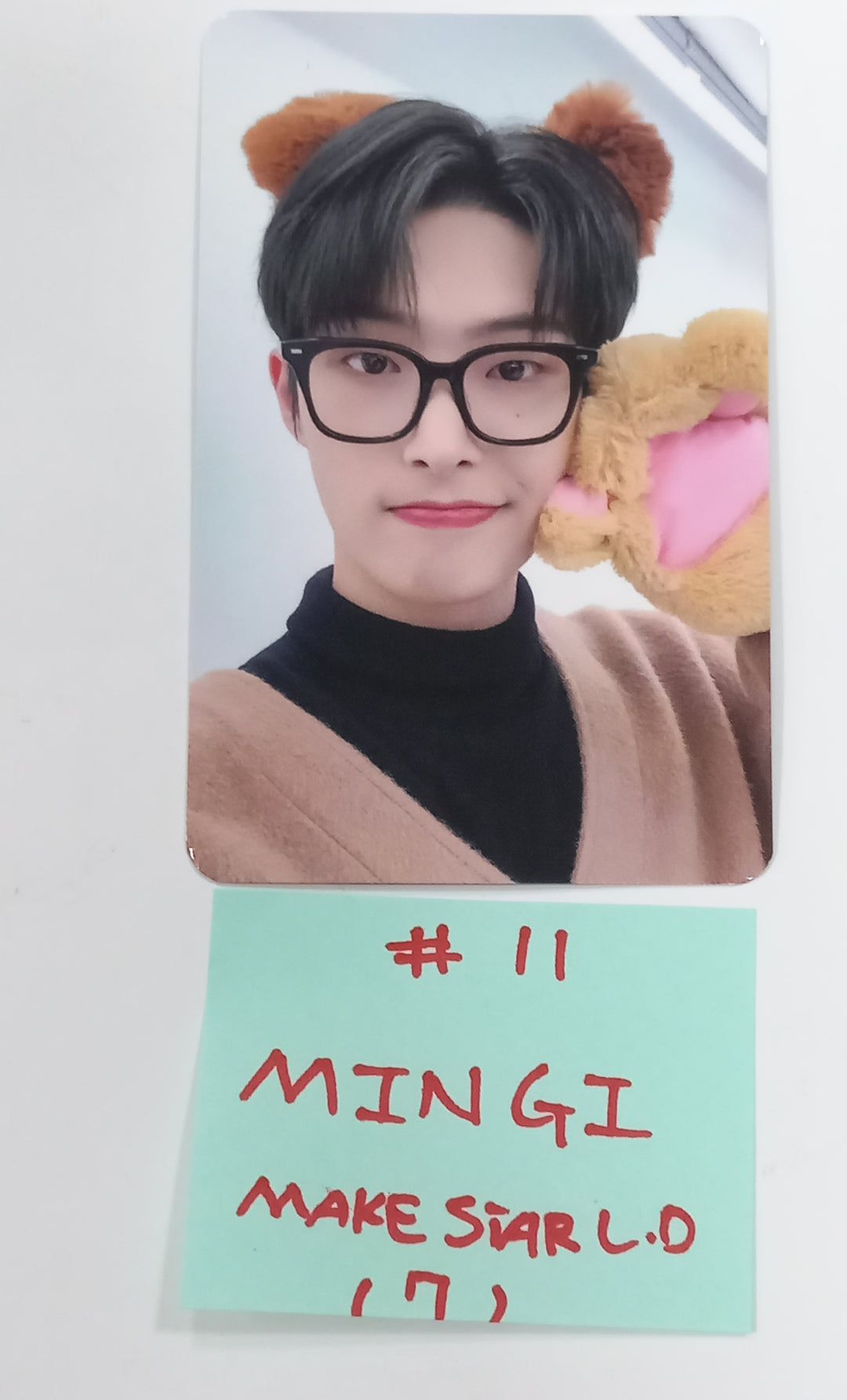 ATEEZ "THE WORLD EP.FIN : WILL" - Makestar Lucky Draw Event Photocard [23.12.06] - HALLYUSUPERSTORE