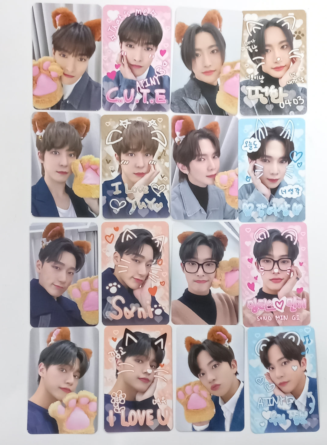 ATEEZ "THE WORLD EP.FIN : WILL" - Makestar Lucky Draw Event Photocard [23.12.06] - HALLYUSUPERSTORE