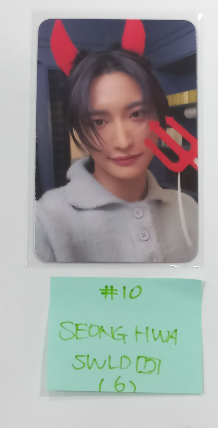 ATEEZ "THE WORLD EP.FIN : WILL" - Pop-Up Exhibition &amp; Store Soundwave Special Lucky Gift Event Photocard Round 2 [Standard Ver, Digipack Ver.] [23.12.06] - HALLYUSUPERSTORE