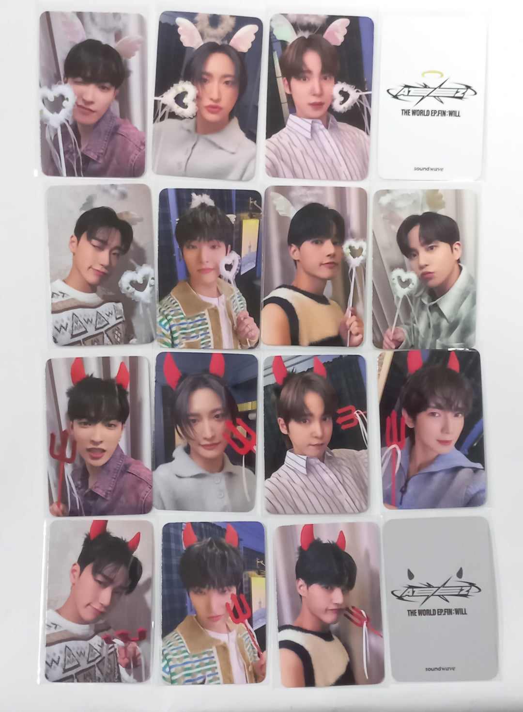ATEEZ "THE WORLD EP.FIN : WILL" - Pop-Up Exhibition &amp; Store Soundwave Special Lucky Gift Event Photocard Round 2 [Standard Ver, Digipack Ver.] [23.12.06] - HALLYUSUPERSTORE