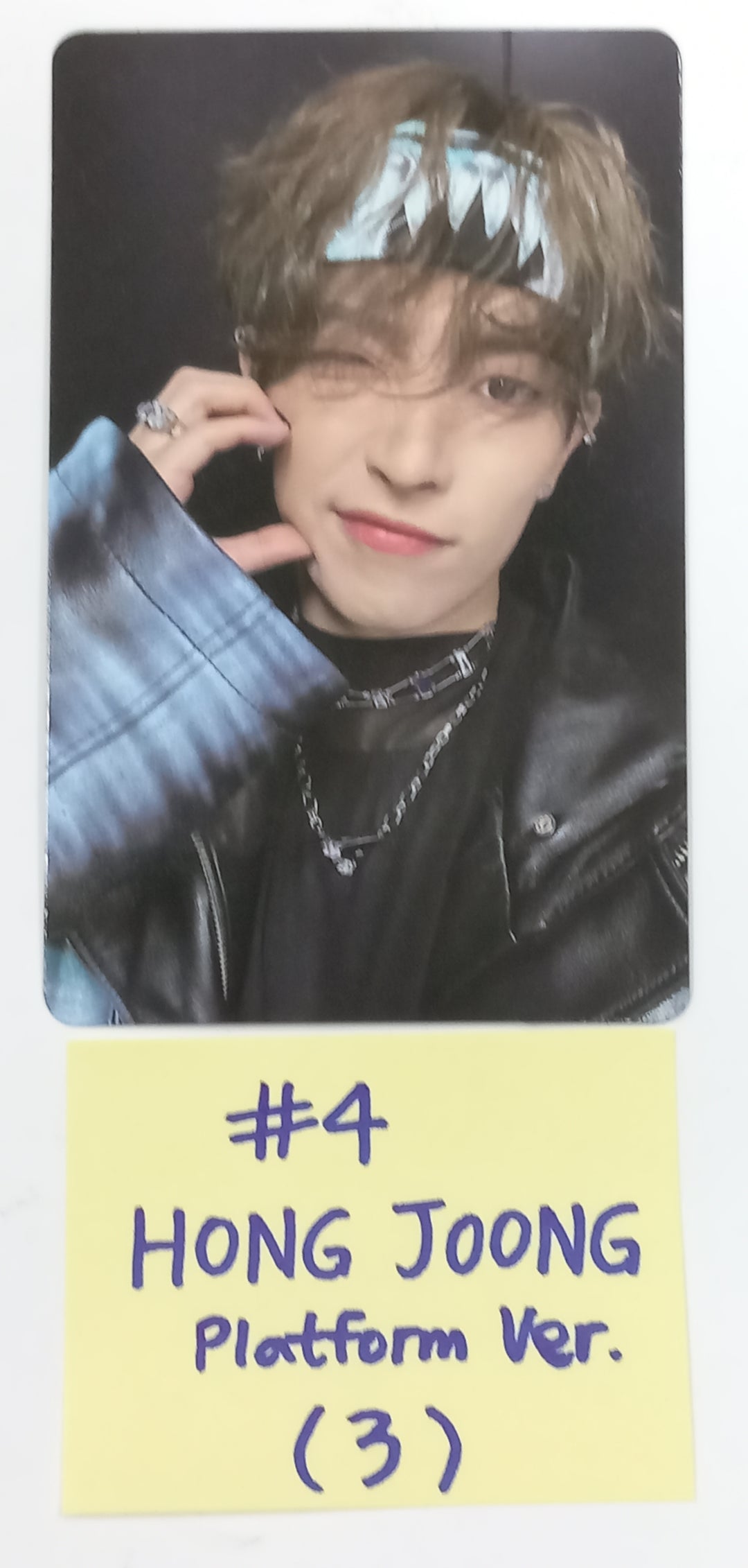 ATEEZ "THE WORLD EP.FIN : WILL" - Official Photocard [Platform Ver.] [23.12.06] - HALLYUSUPERSTORE