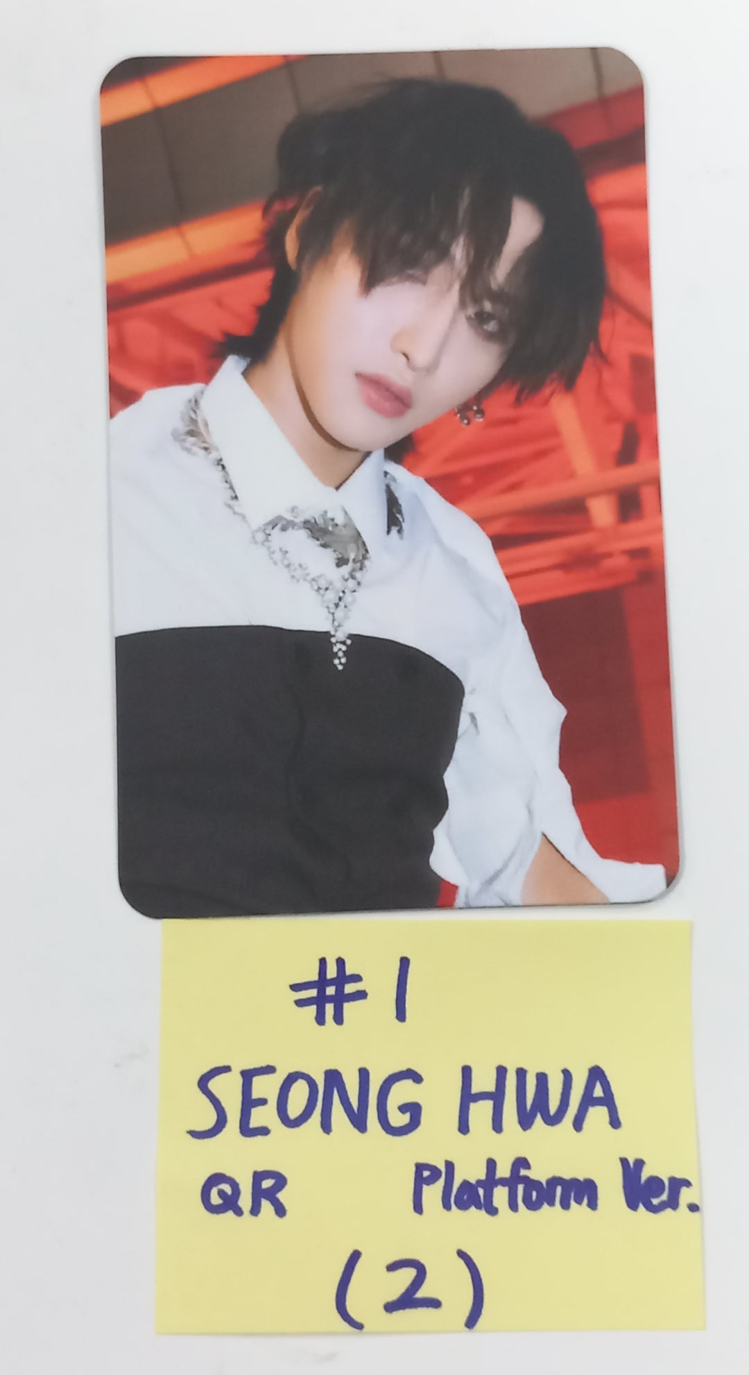 ATEEZ "THE WORLD EP.FIN : WILL" - Official Photocard [Platform Ver.] [23.12.06] - HALLYUSUPERSTORE