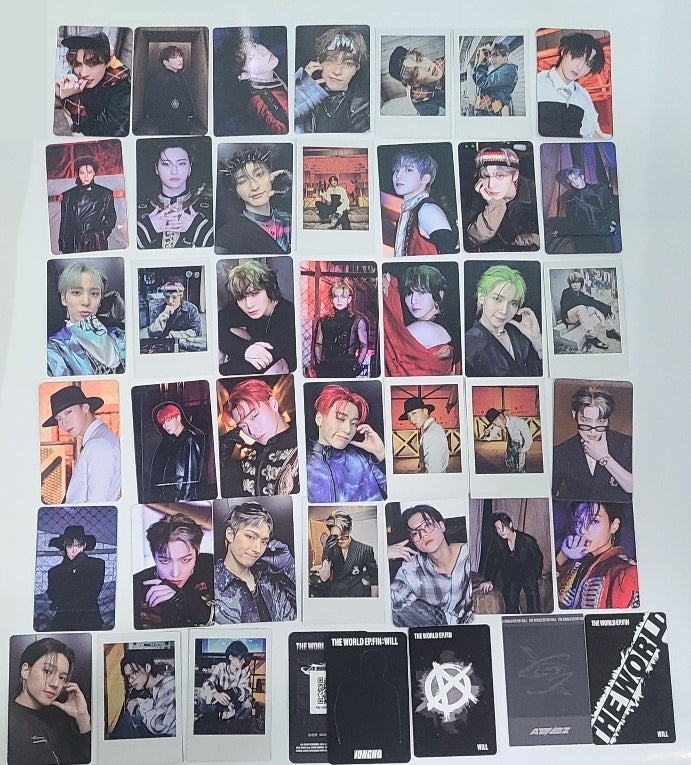 ATEEZ "THE WORLD EP.FIN : WILL" - Official Photocard [Platform Ver.] [23.12.06] - HALLYUSUPERSTORE