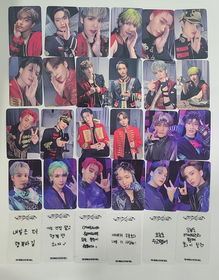 ATEEZ "THE WORLD EP.FIN : WILL" - Soundwave Special Gift Event Photocard [Standard Ver, Digipack Ver.] [23.12.06] - HALLYUSUPERSTORE