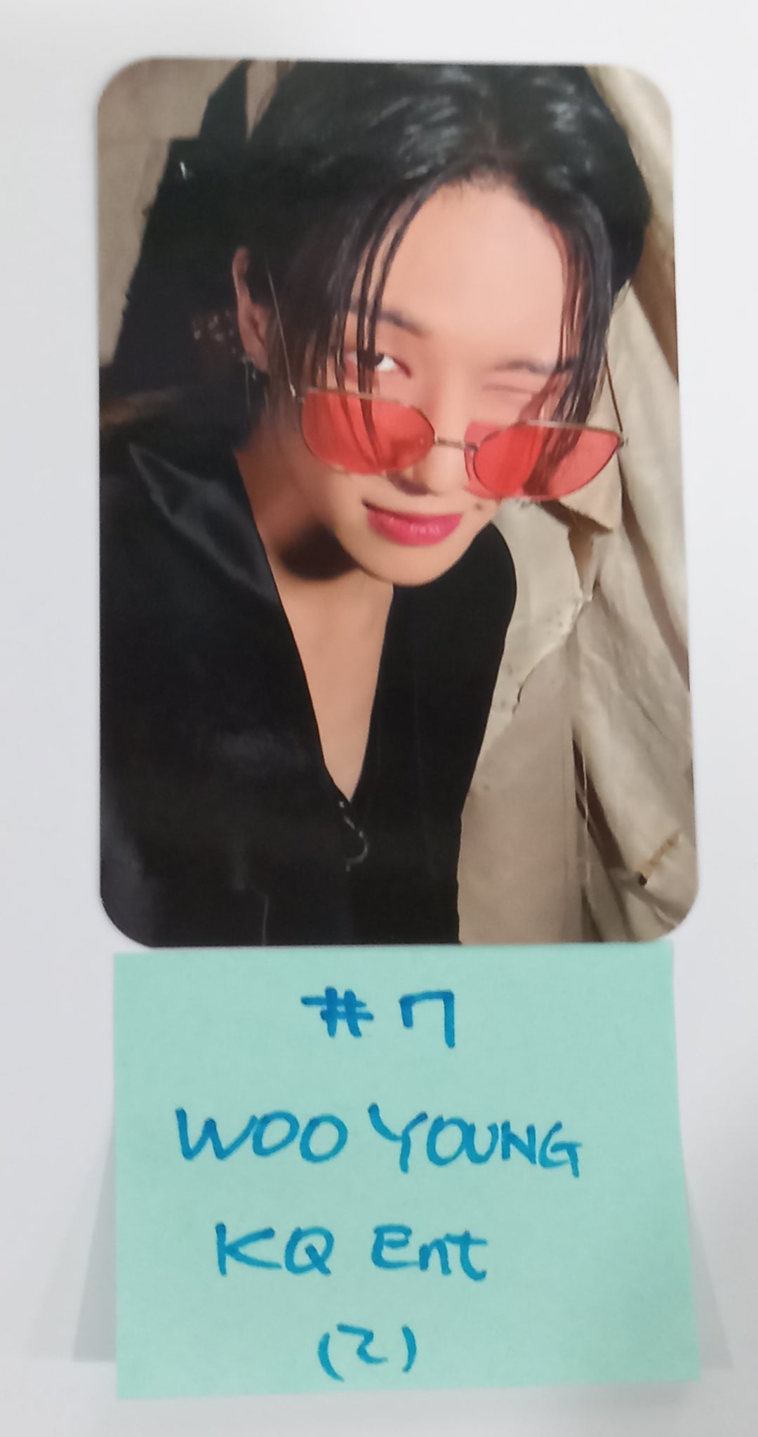 ATEEZ "THE WORLD EP.FIN : WILL" - KQ Ent Pre-Order Benefit Photocard [Platform Ver.] [23.12.06] - HALLYUSUPERSTORE