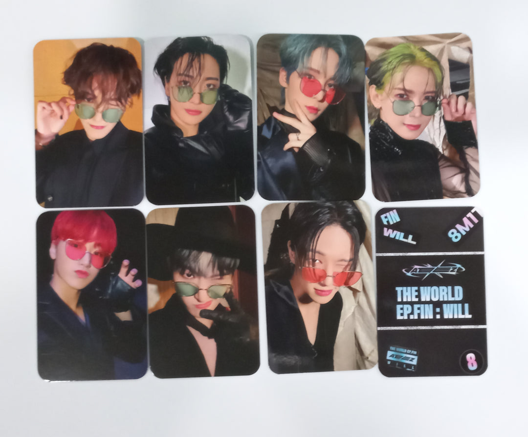 ATEEZ "THE WORLD EP.FIN : WILL" - KQ Ent Pre-Order Benefit Photocard [Platform Ver.] [23.12.06] - HALLYUSUPERSTORE