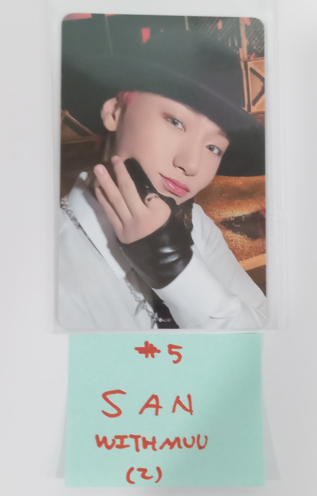 ATEEZ "THE WORLD EP.FIN : WILL" - Withmuu Pre-Order Benefit Photocard [23.12.06] - HALLYUSUPERSTORE