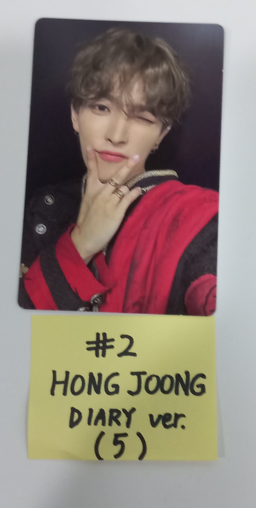 ATEEZ "THE WORLD EP.FIN : WILL" - Official Photocard, Postcard Set (7EA) [Diary Ver.] [23.12.06] - HALLYUSUPERSTORE