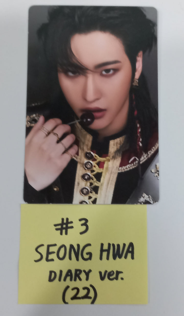 ATEEZ "THE WORLD EP.FIN : WILL" - Official Photocard, Postcard Set (7EA) [Diary Ver.] [23.12.06] - HALLYUSUPERSTORE