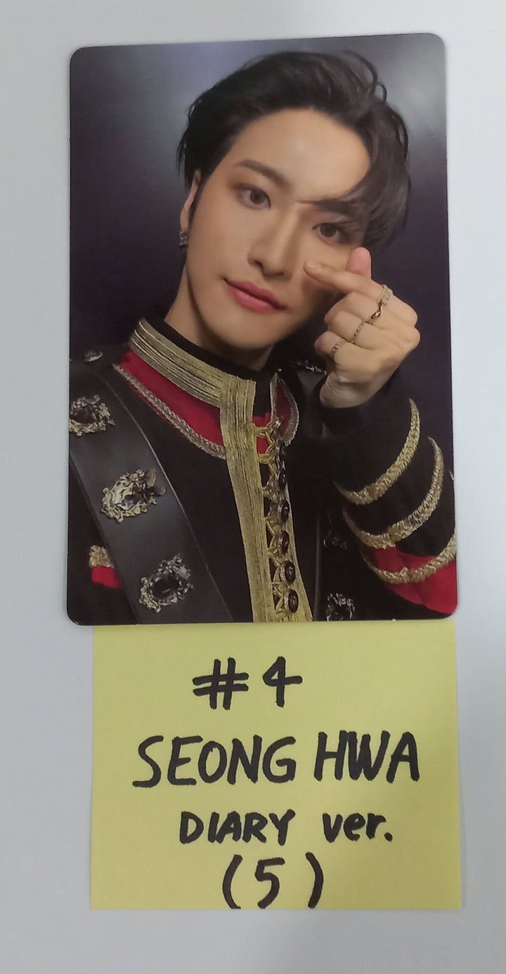 ATEEZ "THE WORLD EP.FIN : WILL" - Official Photocard, Postcard Set (7EA) [Diary Ver.] [23.12.06] - HALLYUSUPERSTORE
