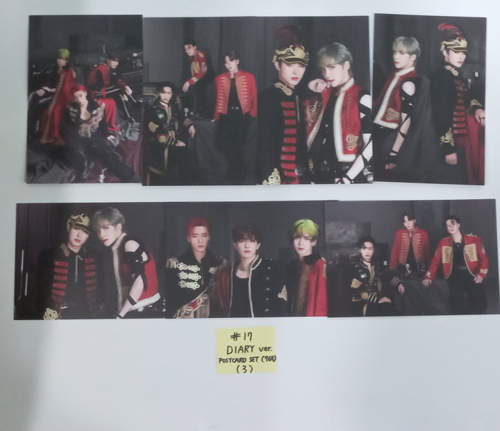 ATEEZ "THE WORLD EP.FIN : WILL" - Official Photocard, Postcard Set (7EA) [Diary Ver.] [23.12.06] - HALLYUSUPERSTORE