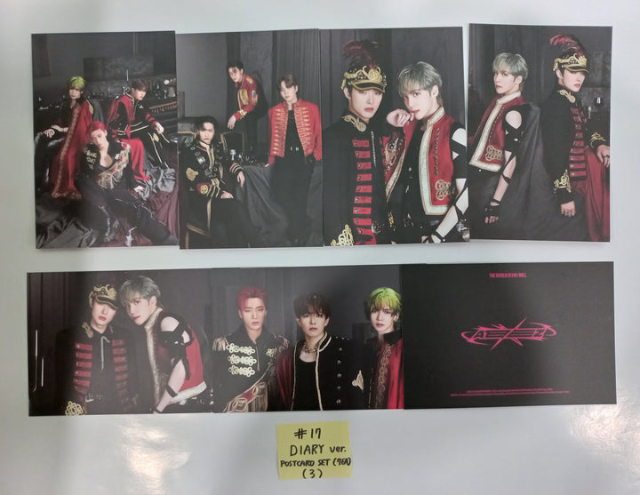 ATEEZ "THE WORLD EP.FIN : WILL" - Official Photocard, Postcard Set (7EA) [Diary Ver.] [23.12.06] - HALLYUSUPERSTORE
