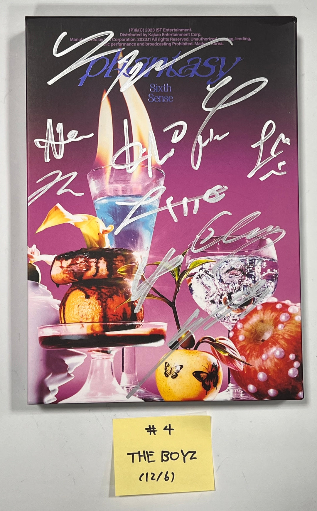ATEEZ "THE WORLD EP.FIN : WILL", THE BOYZ "PHANTASY" - Hand Autographed(Signed) Promo Album [23.12.06] (Restocked 12/7) - HALLYUSUPERSTORE