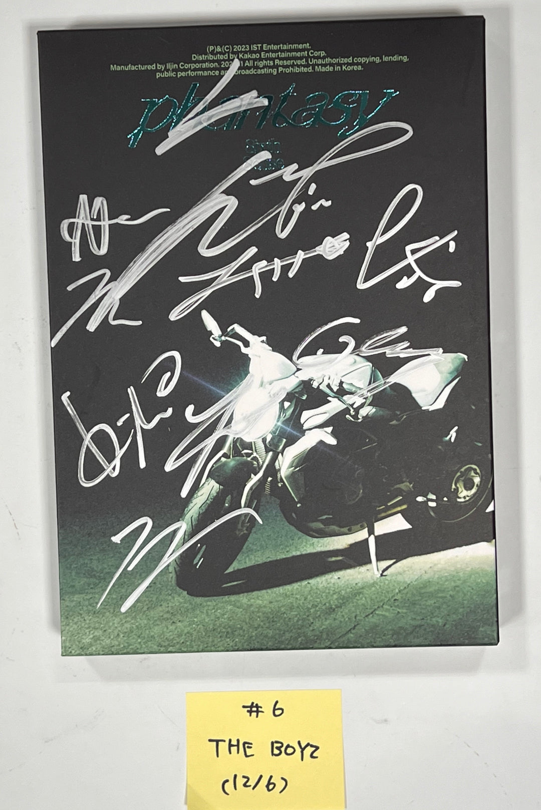ATEEZ "THE WORLD EP.FIN : WILL", THE BOYZ "PHANTASY" - Hand Autographed(Signed) Promo Album [23.12.06] (Restocked 12/7) - HALLYUSUPERSTORE