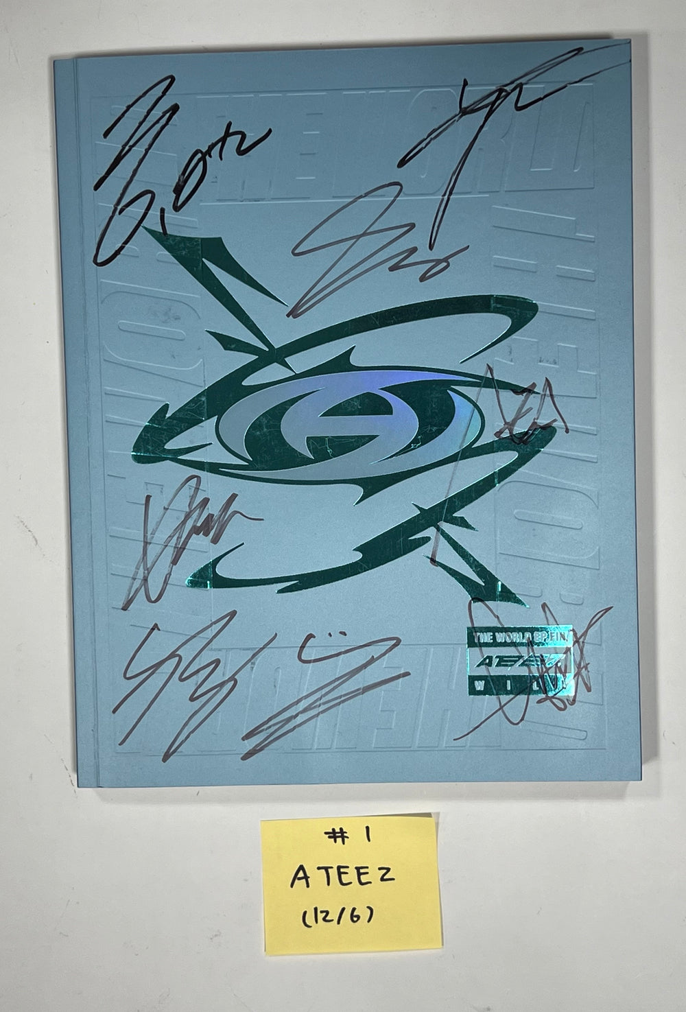 ATEEZ "THE WORLD EP.FIN : WILL", THE BOYZ "PHANTASY" - Hand Autographed(Signed) Promo Album [23.12.06] (Restocked 12/7) - HALLYUSUPERSTORE