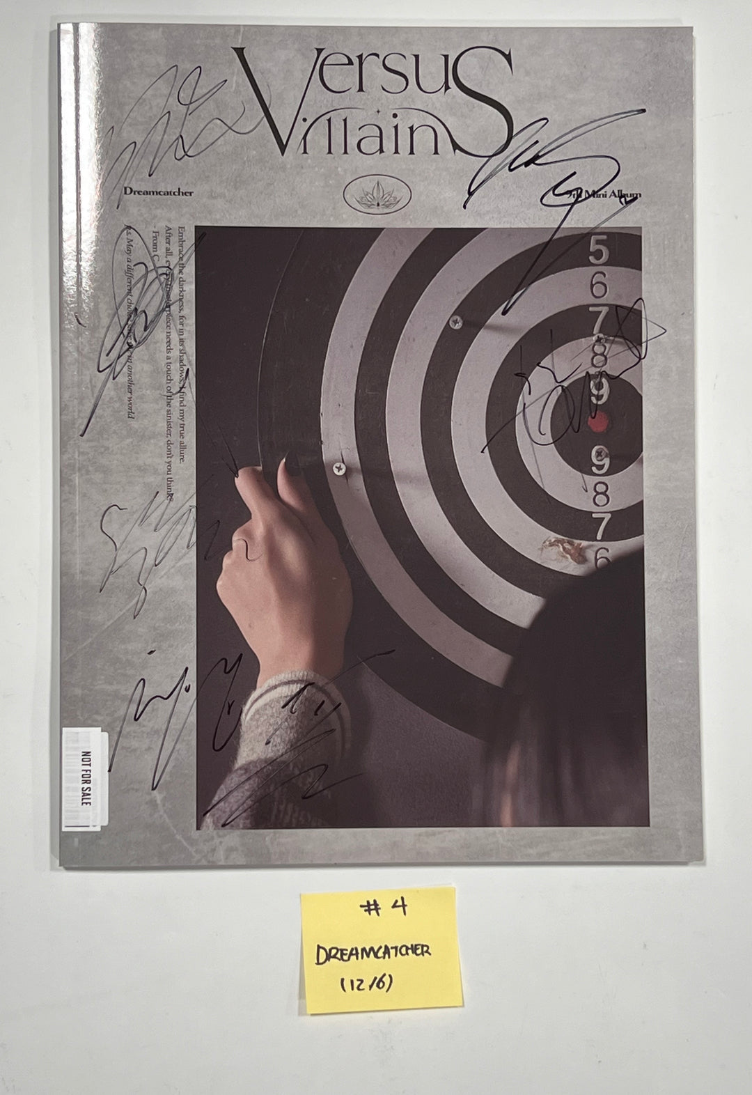 Aespa "Drama", Dreamcatcher "VillainS", Red Velvet "Chill Kill" - Hand Autographed(Signed) Promo Album [23.12.06] - HALLYUSUPERSTORE