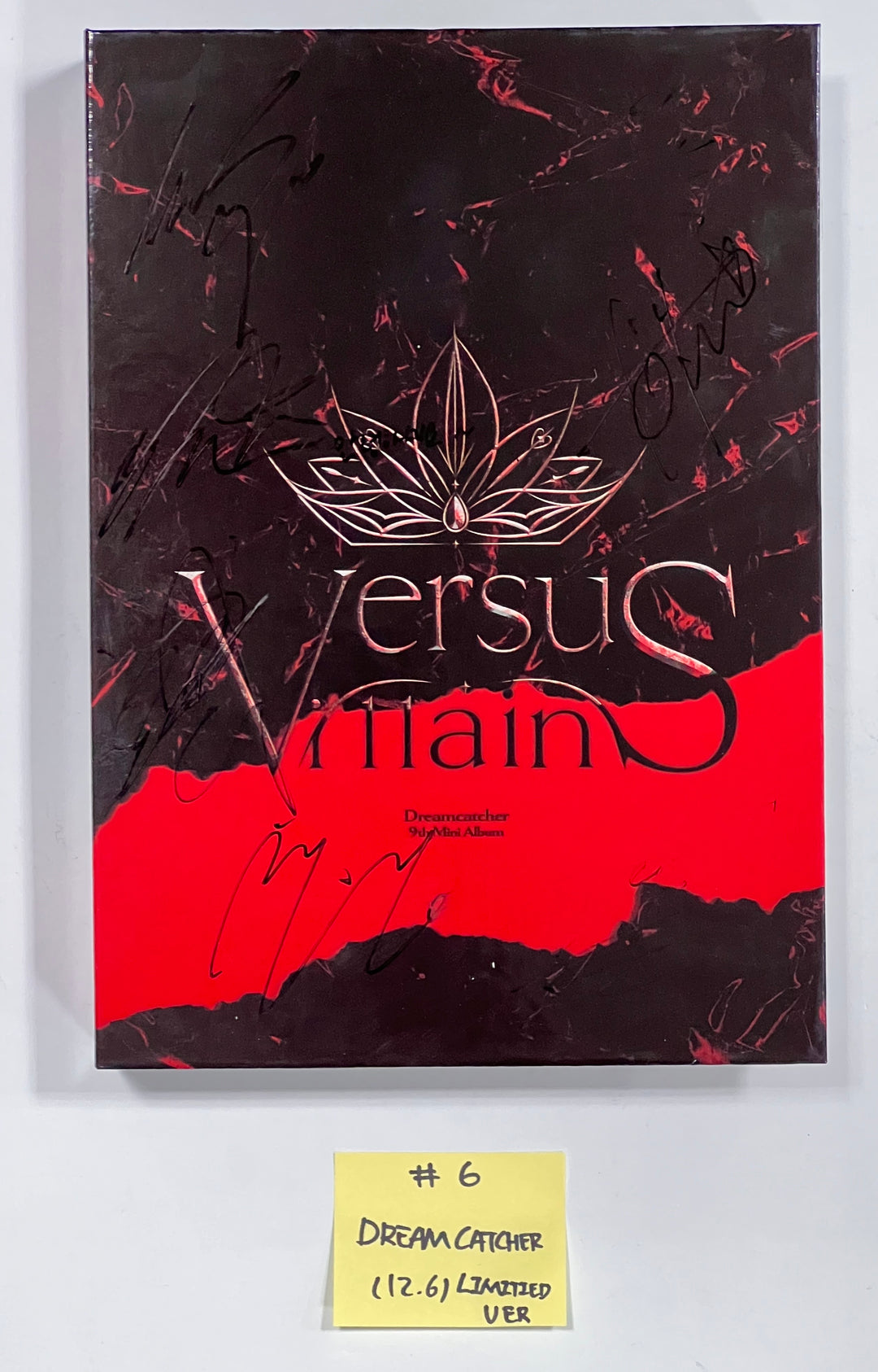 Aespa "Drama", Dreamcatcher "VillainS", Red Velvet "Chill Kill" - Hand Autographed(Signed) Promo Album [23.12.06] - HALLYUSUPERSTORE