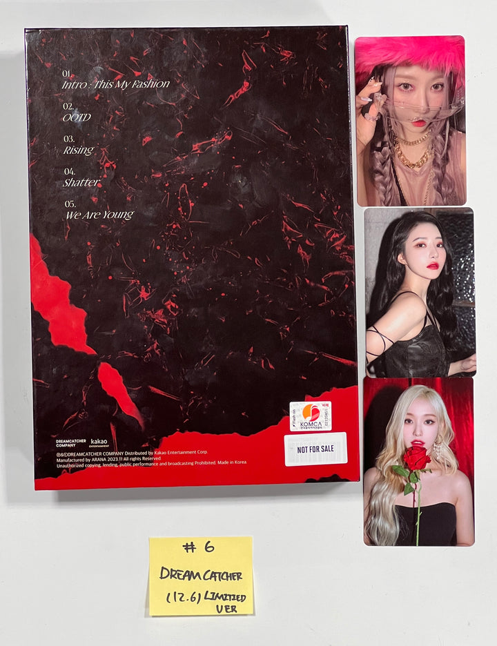 Aespa "Drama", Dreamcatcher "VillainS", Red Velvet "Chill Kill" - Hand Autographed(Signed) Promo Album [23.12.06] - HALLYUSUPERSTORE