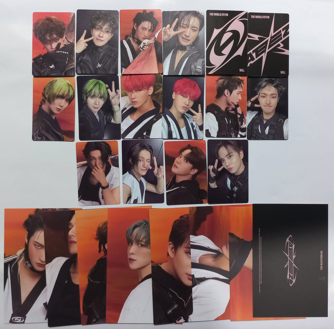 ATEEZ "THE WORLD EP.FIN : WILL" - Official Photocard, Postcard Set (8EA) [A Ver.] [23.12.06] - HALLYUSUPERSTORE