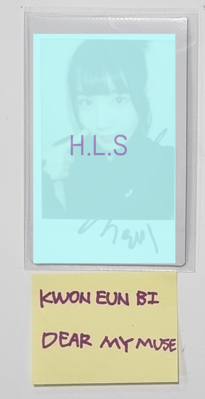 Kwon Eunbi 1st single "The Flash" - Hand Autographed(Signed) Polaroid [23.12.07] - HALLYUSUPERSTORE