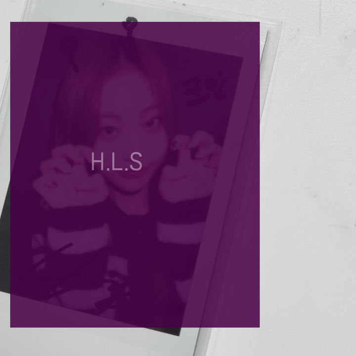 SHEON (Of Billlie) "side-B : memoirs of echo unseen" - Hand Autographed(Signed) Polaroid [23.12.07] - HALLYUSUPERSTORE