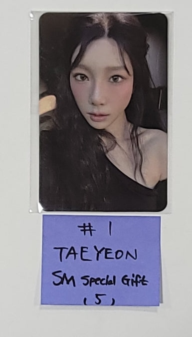 TAEYEON "To. X" - SM Town Special Gift, Music Plant Pre-Order Benefit Photocard [23.12.07] - HALLYUSUPERSTORE