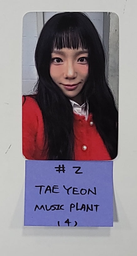 TAEYEON "To. X" - SM Town Special Gift, Music Plant Pre-Order Benefit Photocard [23.12.07] - HALLYUSUPERSTORE