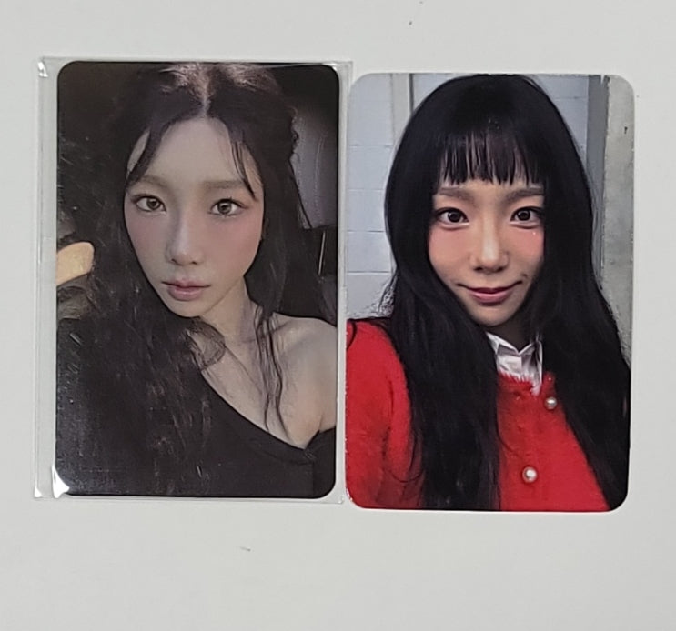 TAEYEON "To. X" - SM Town Special Gift, Music Plant Pre-Order Benefit Photocard [23.12.07] - HALLYUSUPERSTORE