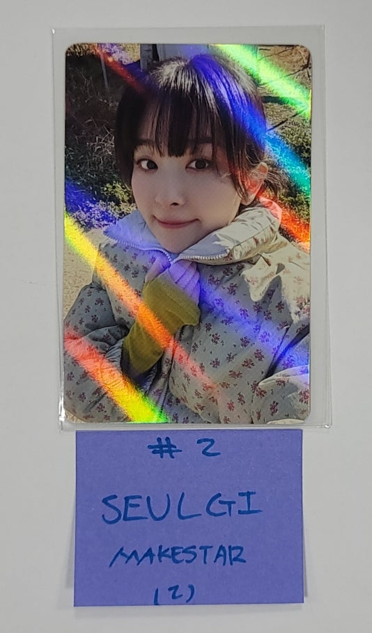 Red Velvet  "Chill Kill" - Apple Music Fansign, Makestar Pre-Order Benefit Photocard [23.12.07] - HALLYUSUPERSTORE